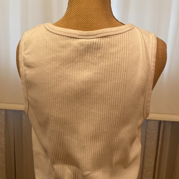 L.O.G.G. Tank Top Unisex, comfortable fit, white, made for H&M, size Medium - Picture 5 of 15